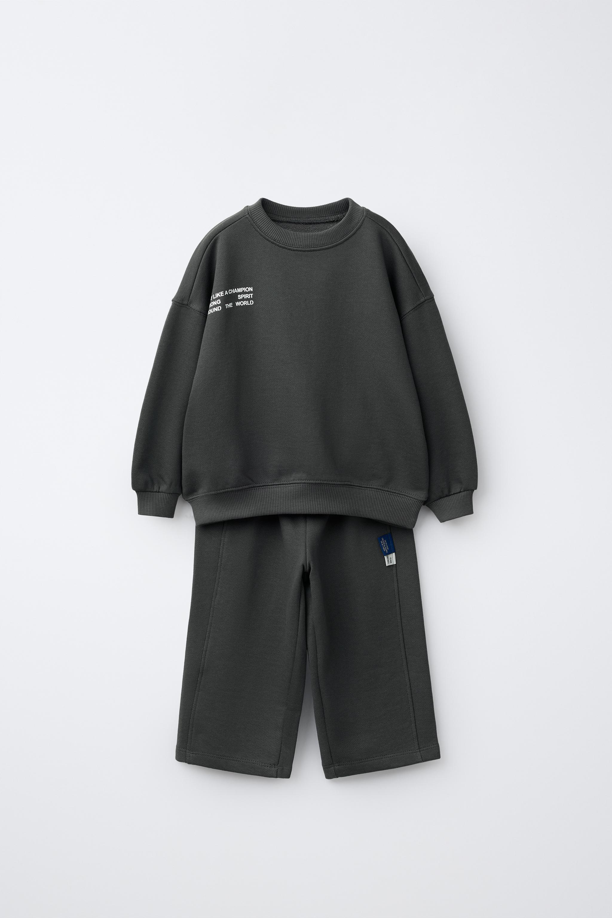 ENSEMBLE JOGGING SWEAT-SHIRT ET PANTALON INSCRIPTION